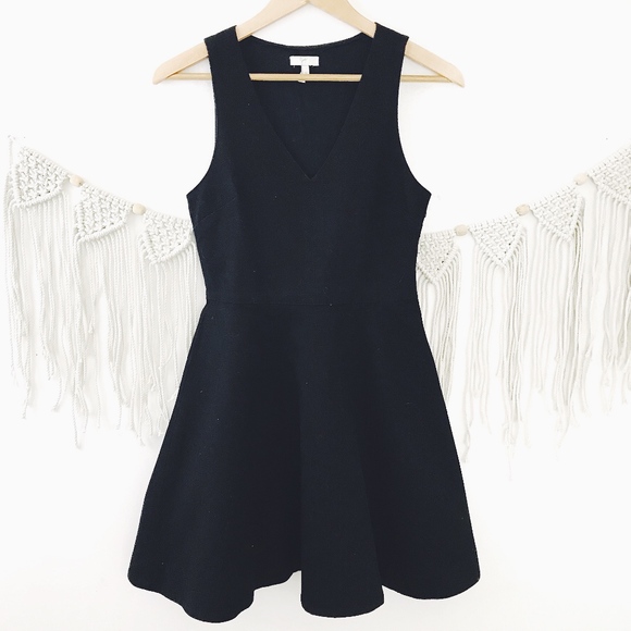 Anthropologie Dresses & Skirts - Joie Norton Textured Fit Flare V Neck Skater Dress